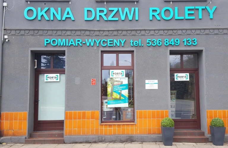 wejście do sklepu